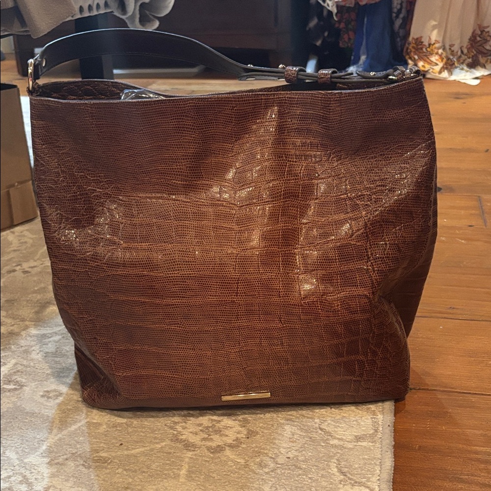 Brahmin Isabella Embossed Shoulder Bag